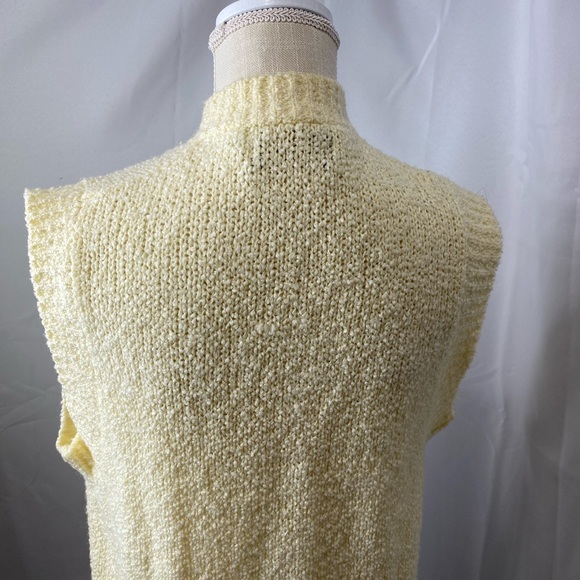 Bonnie Lee by Leroy vintage open front sweater vest size 44 - Picture 5 of 12
